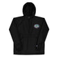 USS Ronald Reagan (CVN-76) Embroidered Champion Packable Jacket - Ship's Crest – black