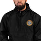 USS Abraham Lincoln (CVN-72) Embroidered Champion Packable Jacket - Ship's Crest – black