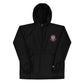 USS Ranger (CVA-61) Embroidered Champion Packable Jacket - Ship's Crest – black
