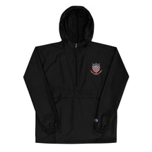 Load image into Gallery viewer, USS Ranger (CV-61) Embroidered Champion Packable Jacket - Ship&#39;s Crest