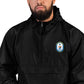 USS Ticonderoga (CG-47) Embroidered Champion Packable Jacket – black