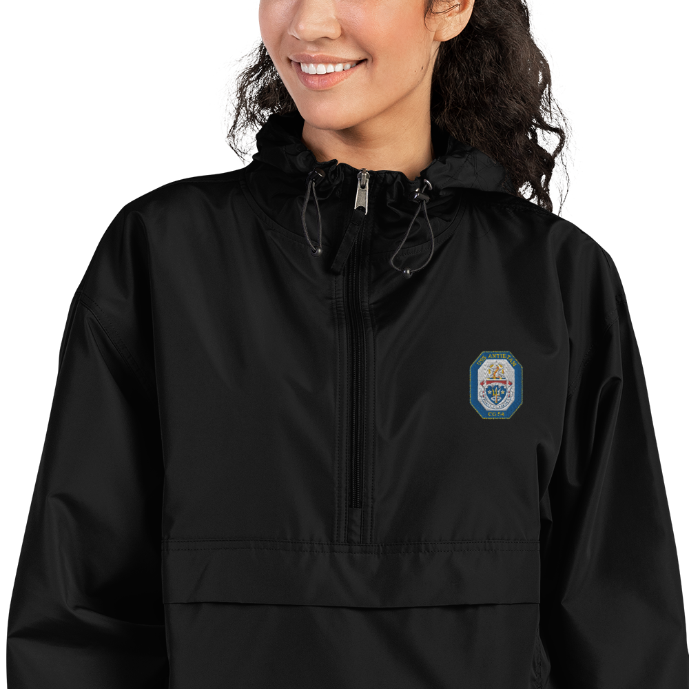 USS Antietam (CG-54) Embroidered Champion Packable Jacket