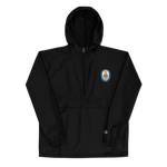 USS Hue City (CG-66) Embroidered Champion Packable Jacket – black