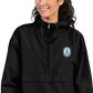 USS Vincennes (CG-49) Embroidered Champion Packable Jacket – black