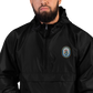 USS Arleigh Burke (DDG-51) Embroidered Champion Packable Jacket – black