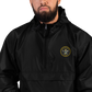 USS Barney (DDG-6) Embroidered Champion Packable Jacket – black
