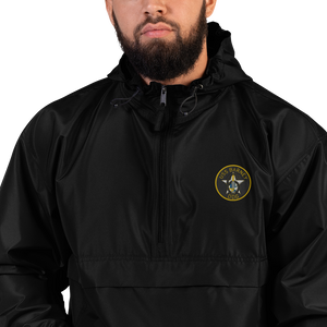 USS Barney (DDG-6) Embroidered Champion Packable Jacket
