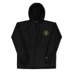 USS Barney (DDG-6) Embroidered Champion Packable Jacket – black