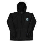 USS Barry (DDG-52) Embroidered Champion Packable Jacket – black