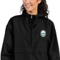 USS Carney (DDG-64) Embroidered Champion Packable Jacket – black