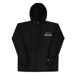 USS Detroit (AOE-4) Embroidered Champion Packable Jacket with Ship's Motto – black