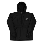 USS Enterprise (CVN-65) Embroidered Champion Packable Jacket – black