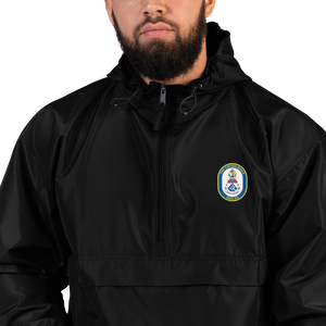 USS Chung-Hoon (DDG-93) Embroidered Champion Packable Jacket – black