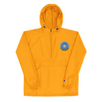 USS Dwight D. Eisenhower (CVN-69) Embroidered Champion Packable Jacket - Ship's Crest – gold