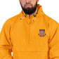 USS Ranger (CV-61) Embroidered Champion Packable Jacket - Ship's Crest – gold