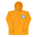 USS Enterprise (CVN-65) Embroidered Champion Packable Jacket - Ship's Crest – gold