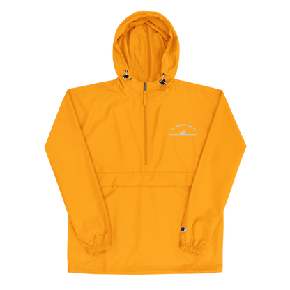 USS Midway (CV-41) Embroidered Champion Packable Jacket – gold