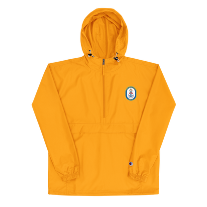 USS Chung-Hoon (DDG-93) Embroidered Champion Packable Jacket – gold