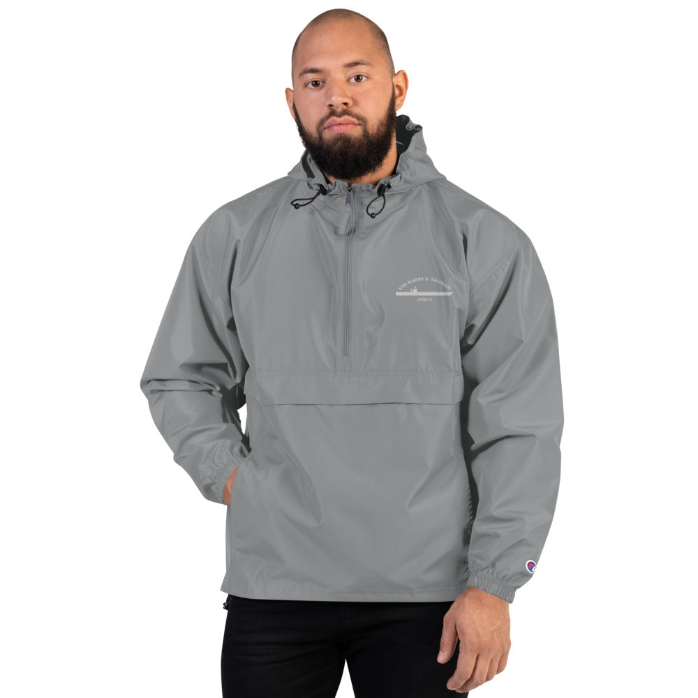 USS Harry S. Truman (CVN-75) Embroidered Champion Packable Jacket