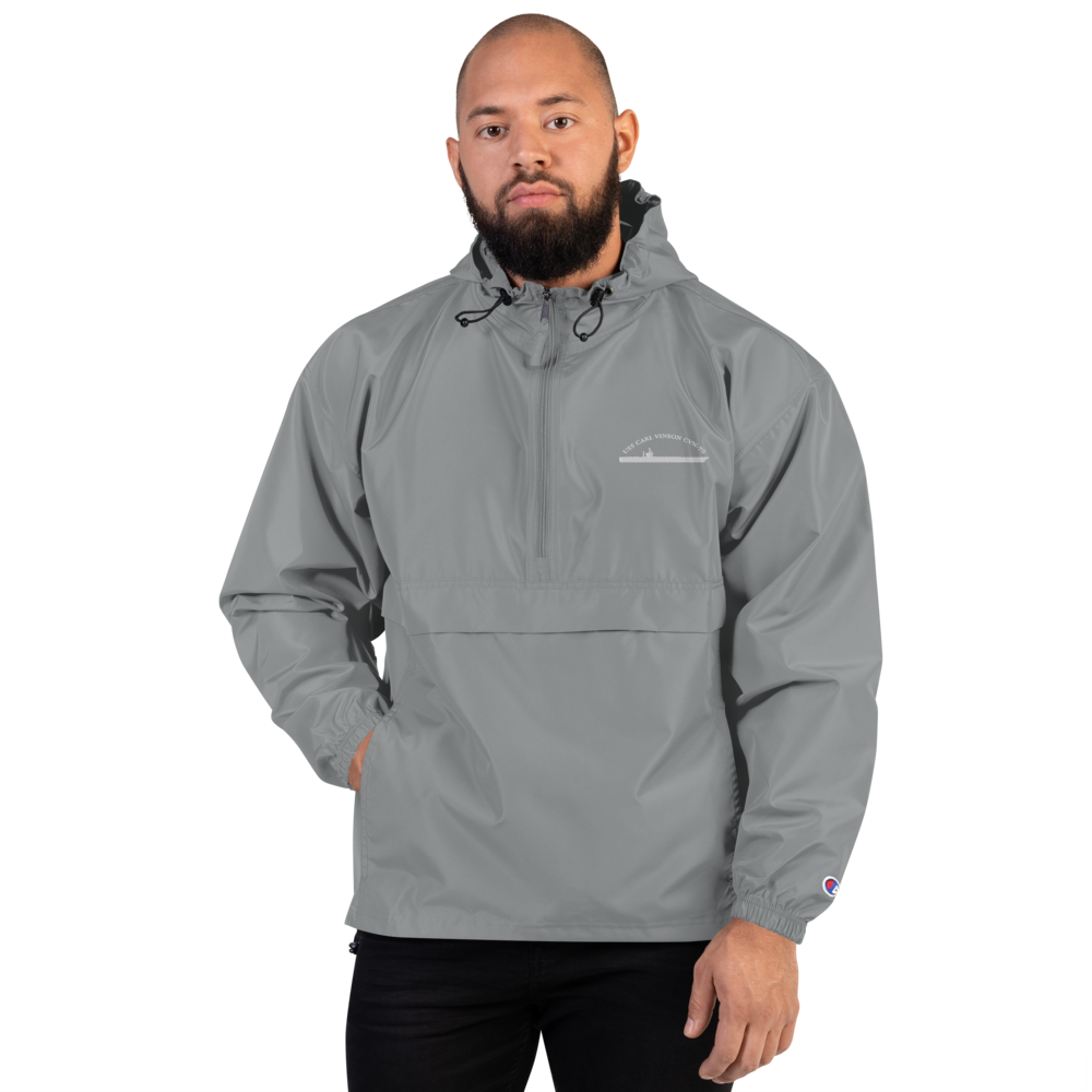 USS Carl Vinson (CVN-70) Embroidered Champion Packable Jacket