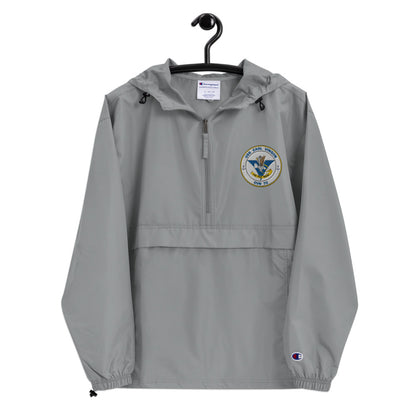 USS Carl Vinson (CVN-70) Embroidered Champion Packable Jacket - Ship's Crest