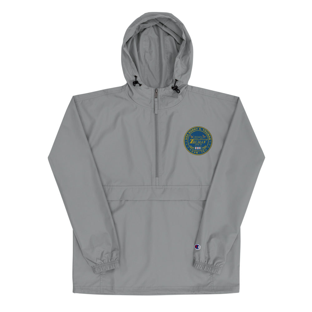 USS Harry S. Truman (CVN-75) Embroidered Champion Packable Jacket - Ship's Crest