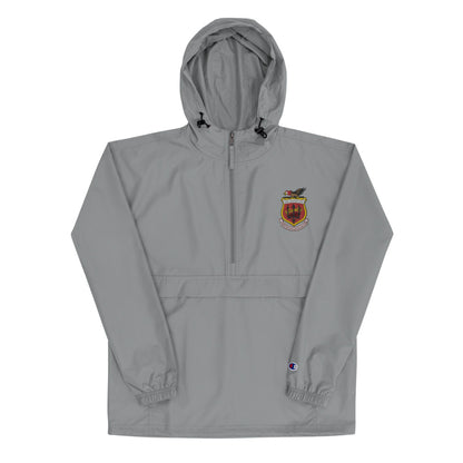 USS Saratoga (CVA/CV-60) Embroidered Champion Packable Jacket - Ship's Crest