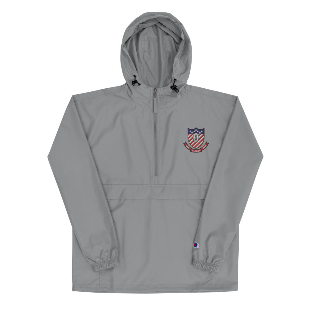 USS Ranger (CV-61) Embroidered Champion Packable Jacket - Ship's Crest