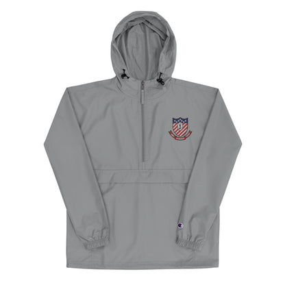 USS Ranger (CV-61) Embroidered Champion Packable Jacket - Ship's Crest