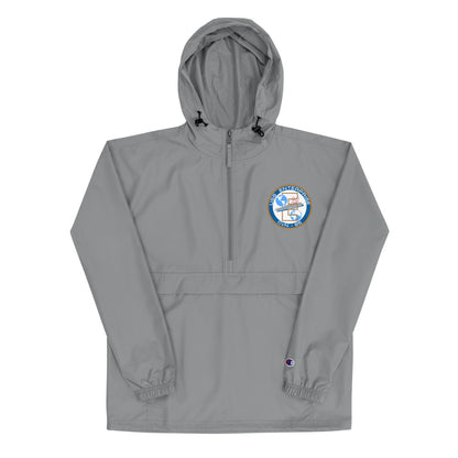 USS Enterprise (CVN-65) Embroidered Champion Packable Jacket - Ship's Crest
