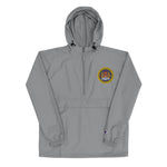 USS America (CVA/CV-66) Embroidered Champion Packable Jacket - Ship's Crest