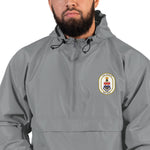 USS Hewitt (DD-966) Ship's Crest Embroidered Champion Packable Jacket