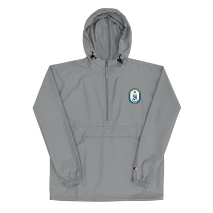 USS Ticonderoga (CG-47) Embroidered Champion Packable Jacket