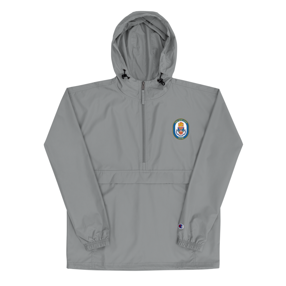 USS Hue City (CG-66) Embroidered Champion Packable Jacket