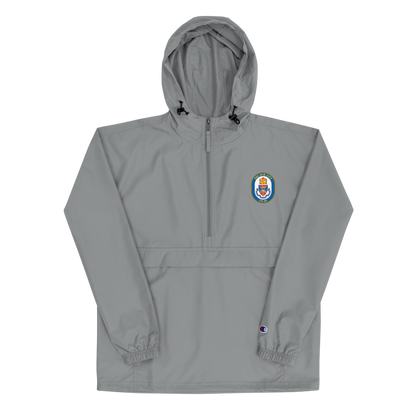 USS Hue City (CG-66) Embroidered Champion Packable Jacket