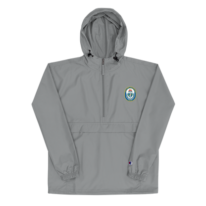 USS Lake Champlain (CG-57) Embroidered Champion Packable Jacket