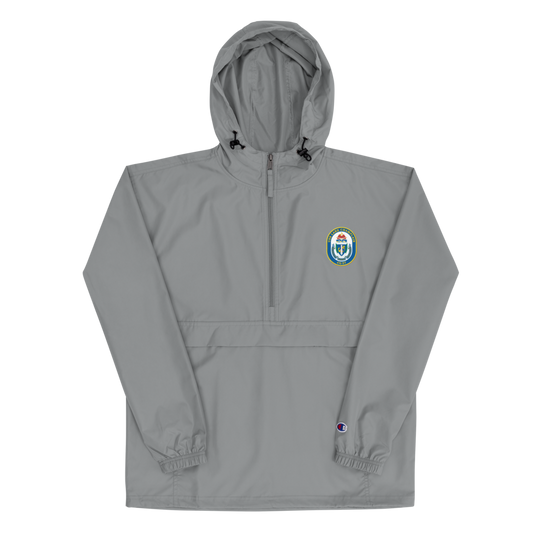 USS Lake Champlain (CG-57) Embroidered Champion Packable Jacket