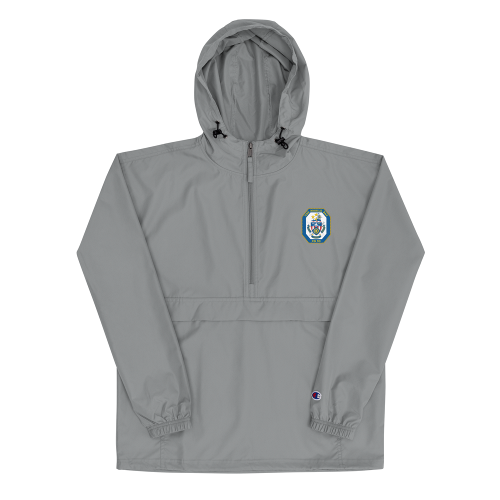 USS Mobile Bay (CG-53) Embroidered Champion Packable Jacket