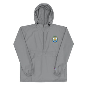 USS San Jacinto (CG-56) Embroidered Champion Packable Jacket