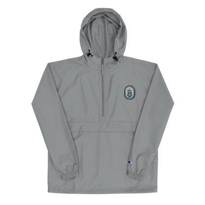 USS Arleigh Burke (DDG-51) Embroidered Champion Packable Jacket