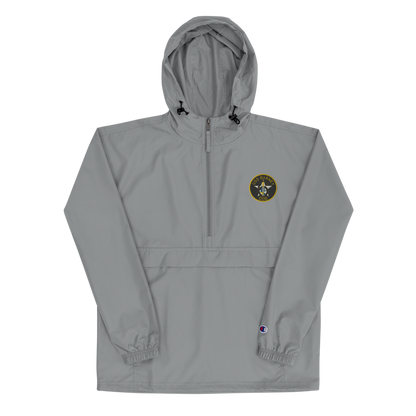 USS Barney (DDG-6) Embroidered Champion Packable Jacket