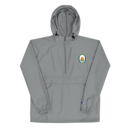 USS Benfold (DDG-65) Embroidered Champion Packable Jacket