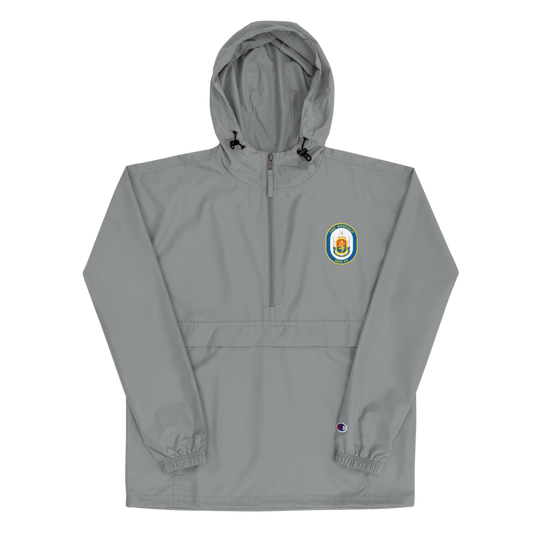 USS Benfold (DDG-65) Embroidered Champion Packable Jacket