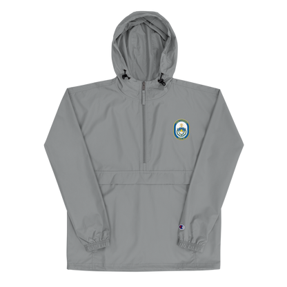 USS Carney (DDG-64) Embroidered Champion Packable Jacket