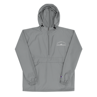 USS Midway (CV-41) Embroidered Champion Packable Jacket