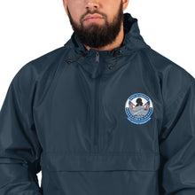Load image into Gallery viewer, USS George Washington (CVN-73) Embroidered Champion Packable Jacket - Ship&#39;s Crest