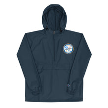 Load image into Gallery viewer, USS Enterprise (CVN-65) Embroidered Champion Packable Jacket - Ship&#39;s Crest