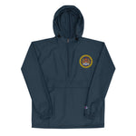 USS America (CVA/CV-66) Embroidered Champion Packable Jacket - Ship's Crest – navy