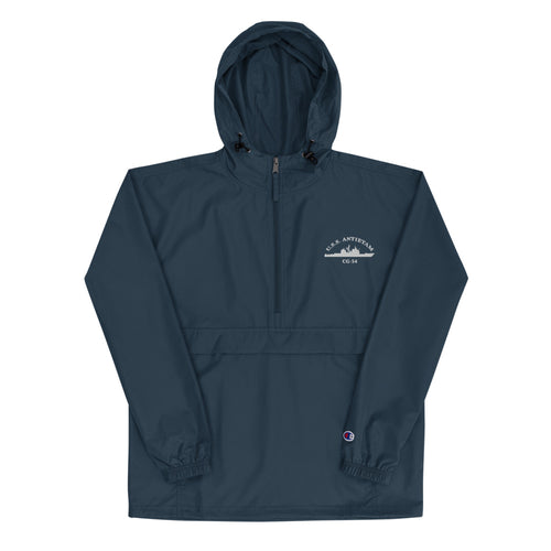 USS Antietam (CG-54) Embroidered Champion Packable Jacket