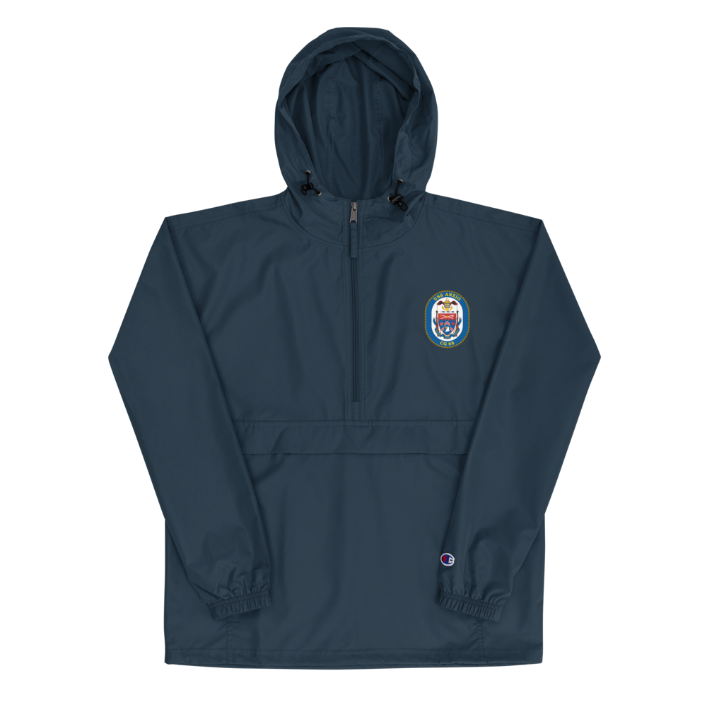 USS Anzio (CG-68) Embroidered Champion Packable Jacket